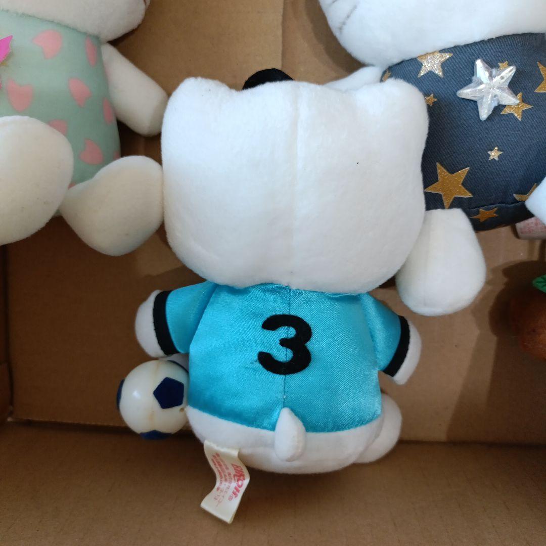 レア★希少★ハローキティ★きぐるみ★おとめ座★サッカー★ぬいぐるみ5体セット