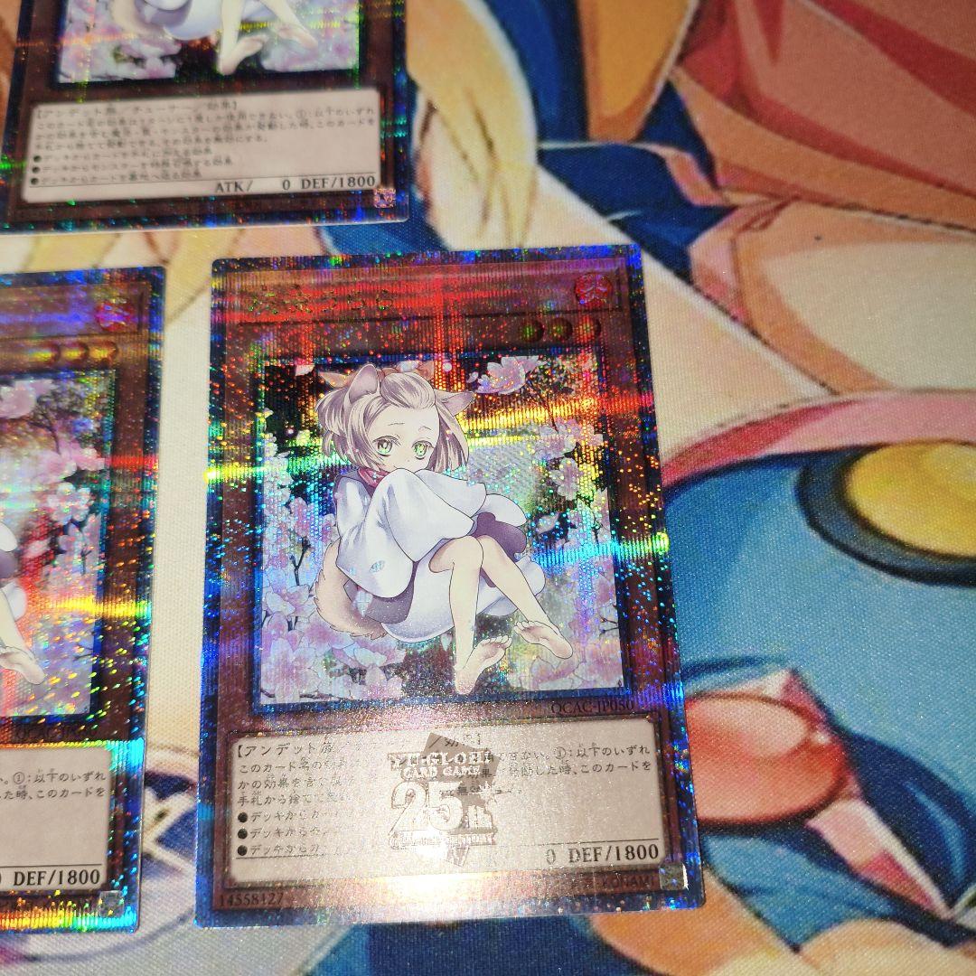 遊戯王　灰流うらら　絵違い クオシク　3枚