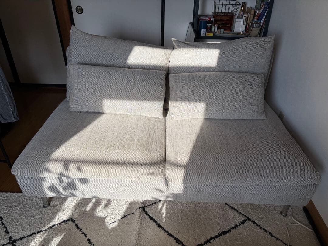 IKEA ソーデルハムン　3人掛けコンパクトソファーセクション