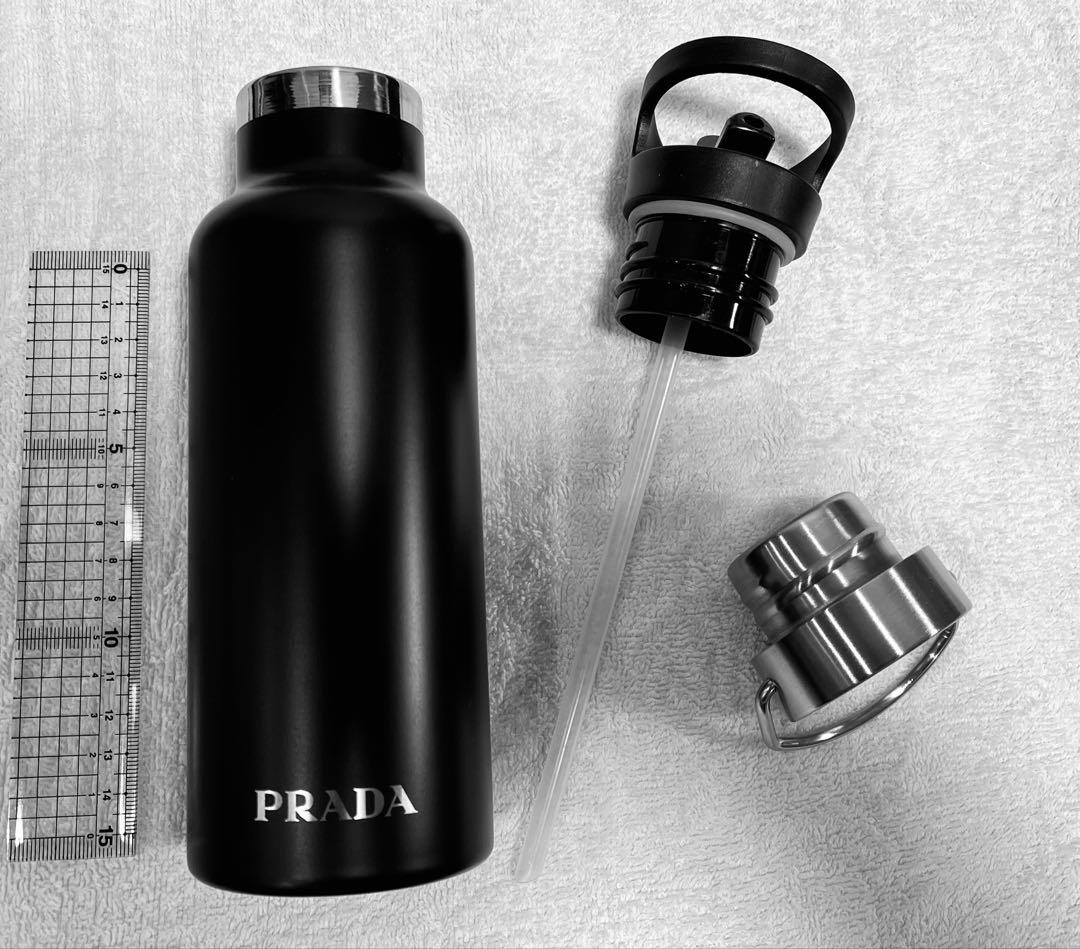PRADA プラダ ステンレス水筒 500ml 黒