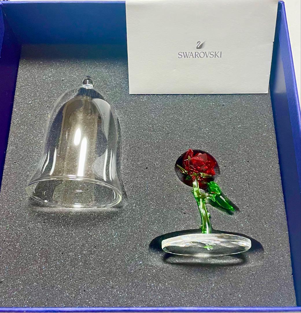 SWAROVSKI 魔法のバラ 美女と野獣