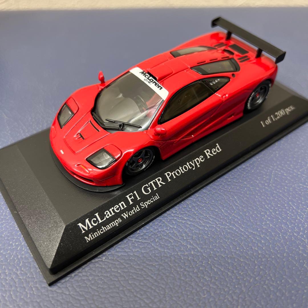 マクラーレン　1/43 ミニチャンプス　ワールドスペシャル