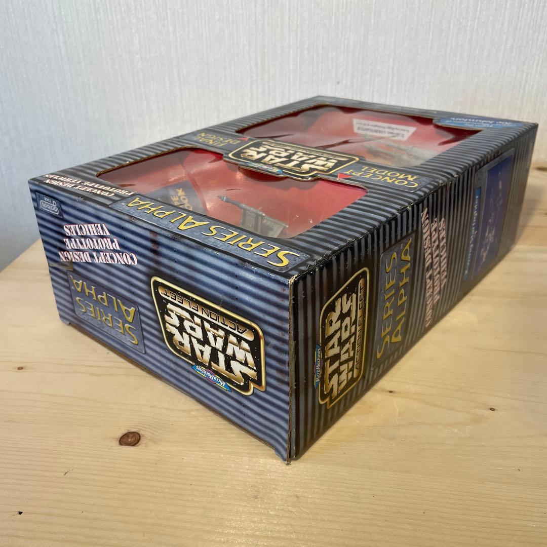 スターウォーズ　フィギュア　2セット シリーズアルファ　X-WINGとAT-AT