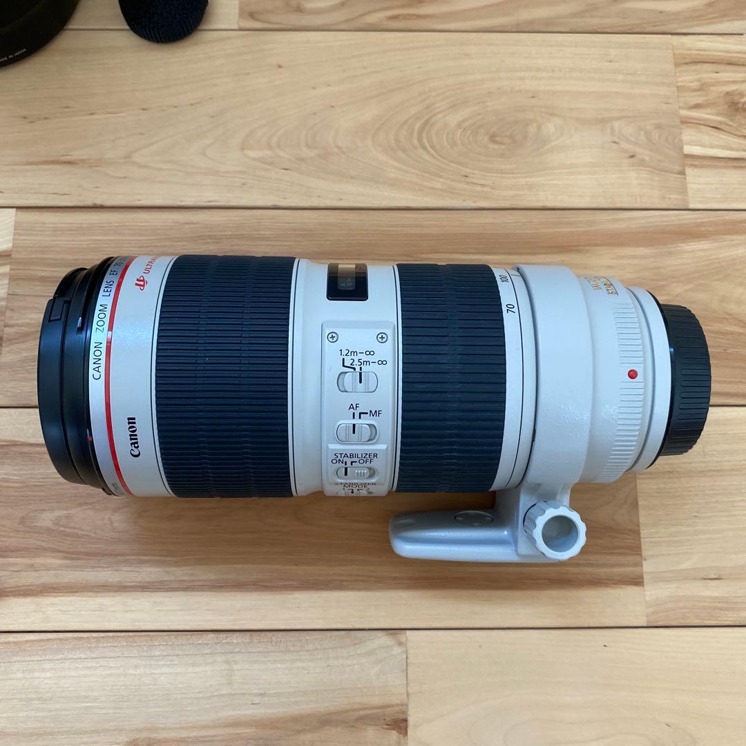 Canon EF 70-200mm f/2.8L IS II USM 白レンズ