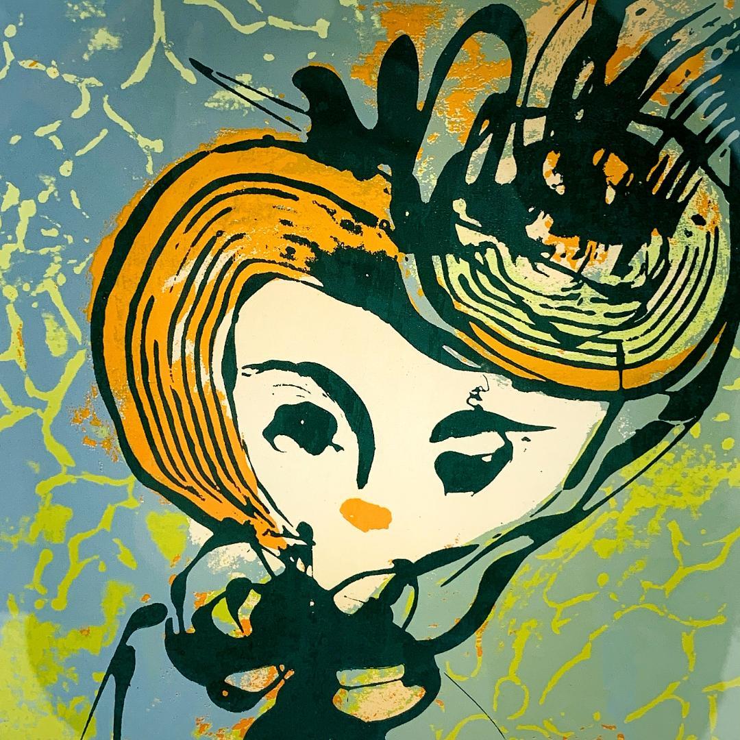 真作保証 永瀬義郎『装い』木版画 ED35/75 直筆サイン入 R8SC14