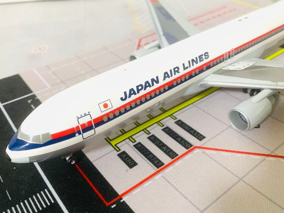 昭和ろくお纏め‼️日航初代２代目鶴丸塗装機２機セット(７６７と７７７)