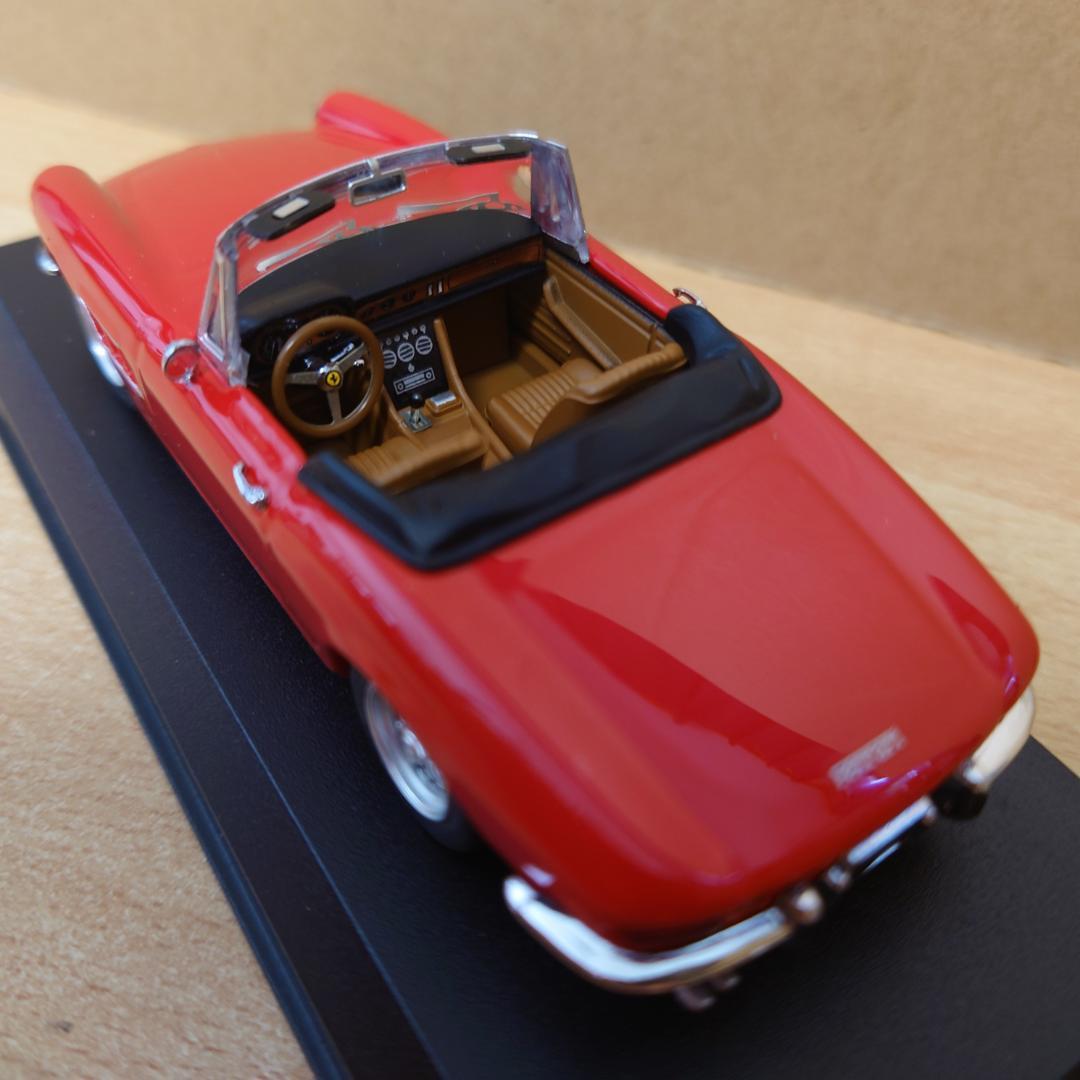 1/43フェラーリ330GTS スポークホイール 1967レッド Ferrari