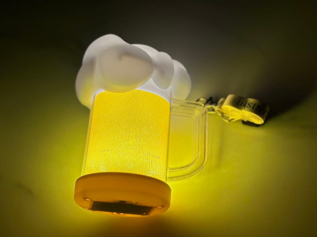 【最安値】赤西仁 10th Anniversary ビールジョッキペンライト