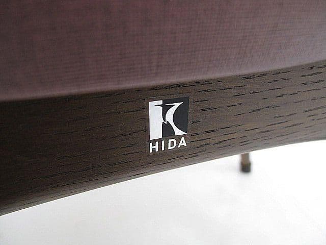 【展示品】HIDA キツツキ「クレセント」アームチェア オーク無垢材 佐々木敏光