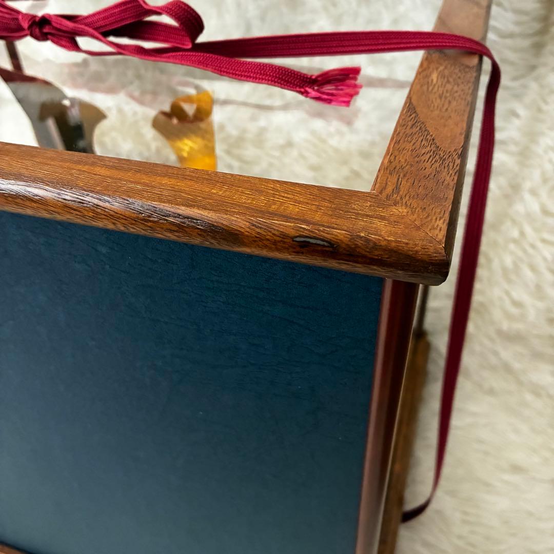 美品　五月人形　兜飾り　ガラスケース入　男の子　置き物