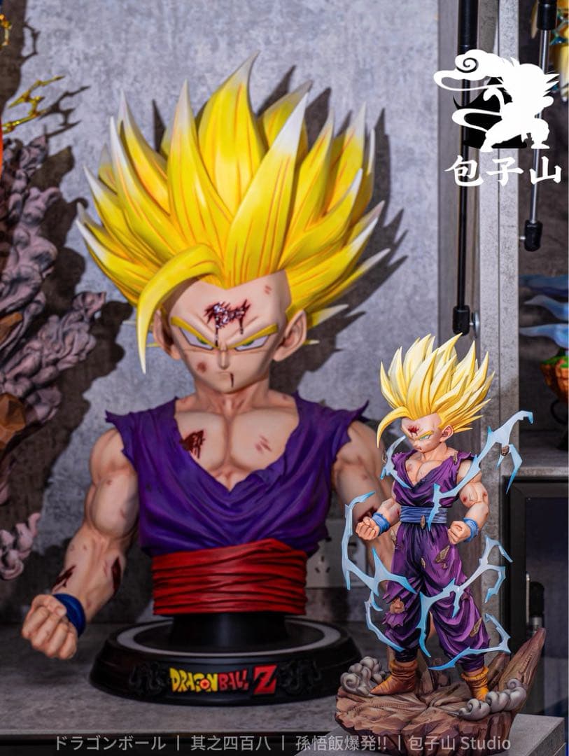 孫悟飯　スーパーサイヤ人2　フィギュア　ドラゴンボール　ガレージキット