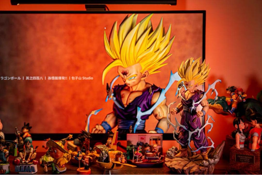 孫悟飯　スーパーサイヤ人2　フィギュア　ドラゴンボール　ガレージキット