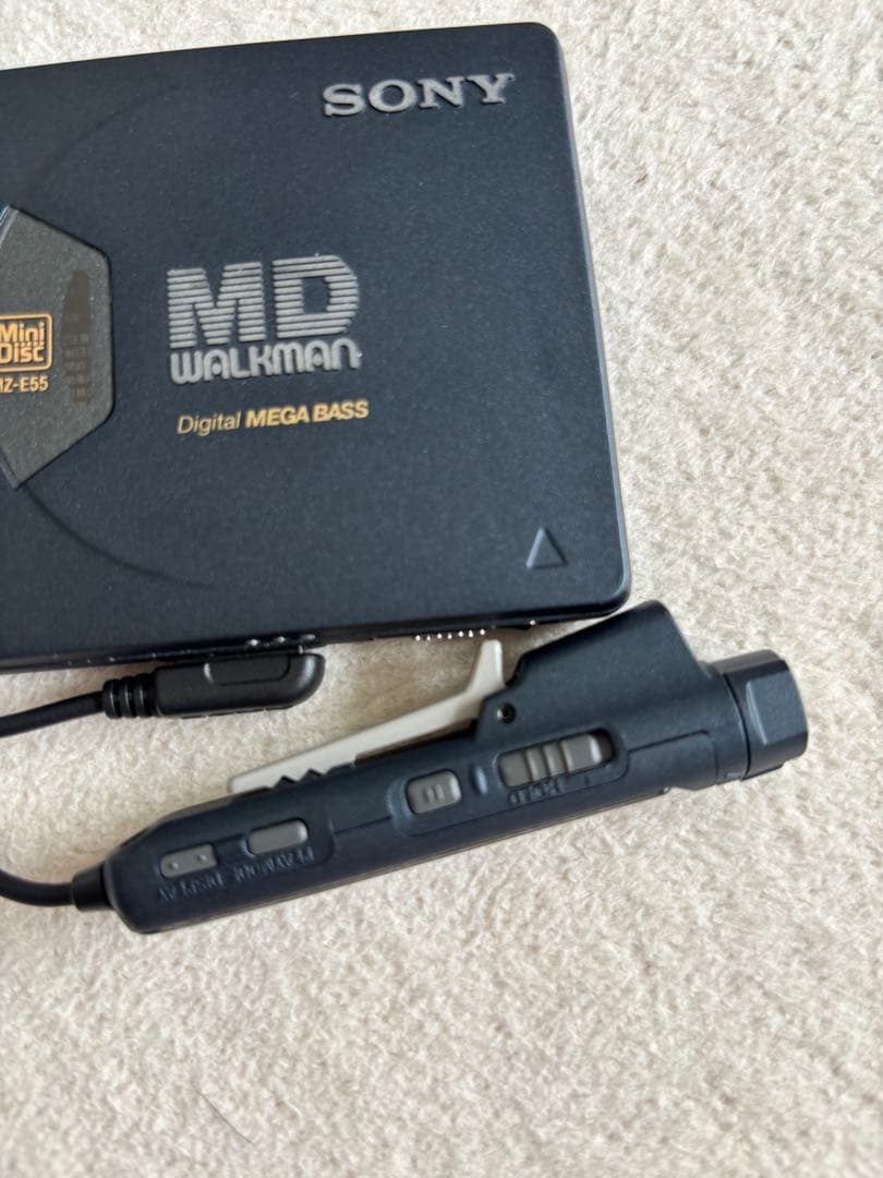 ⭐️美品　動作品⭐️SONY WALKMANポータブルMDプレイヤーMZ – E55