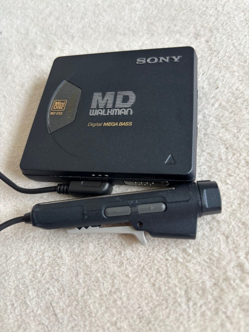 ⭐️美品　動作品⭐️SONY WALKMANポータブルMDプレイヤーMZ – E55