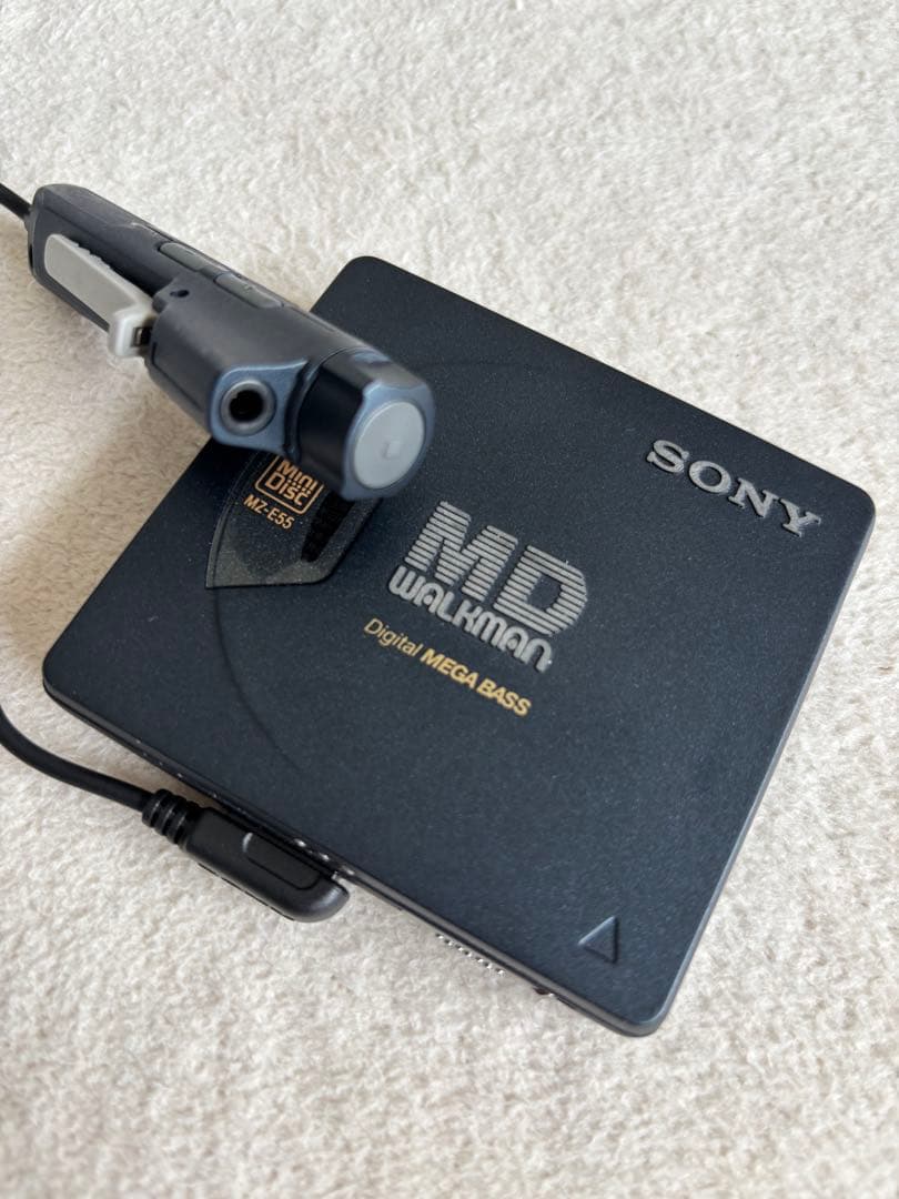 ⭐️美品　動作品⭐️SONY WALKMANポータブルMDプレイヤーMZ – E55