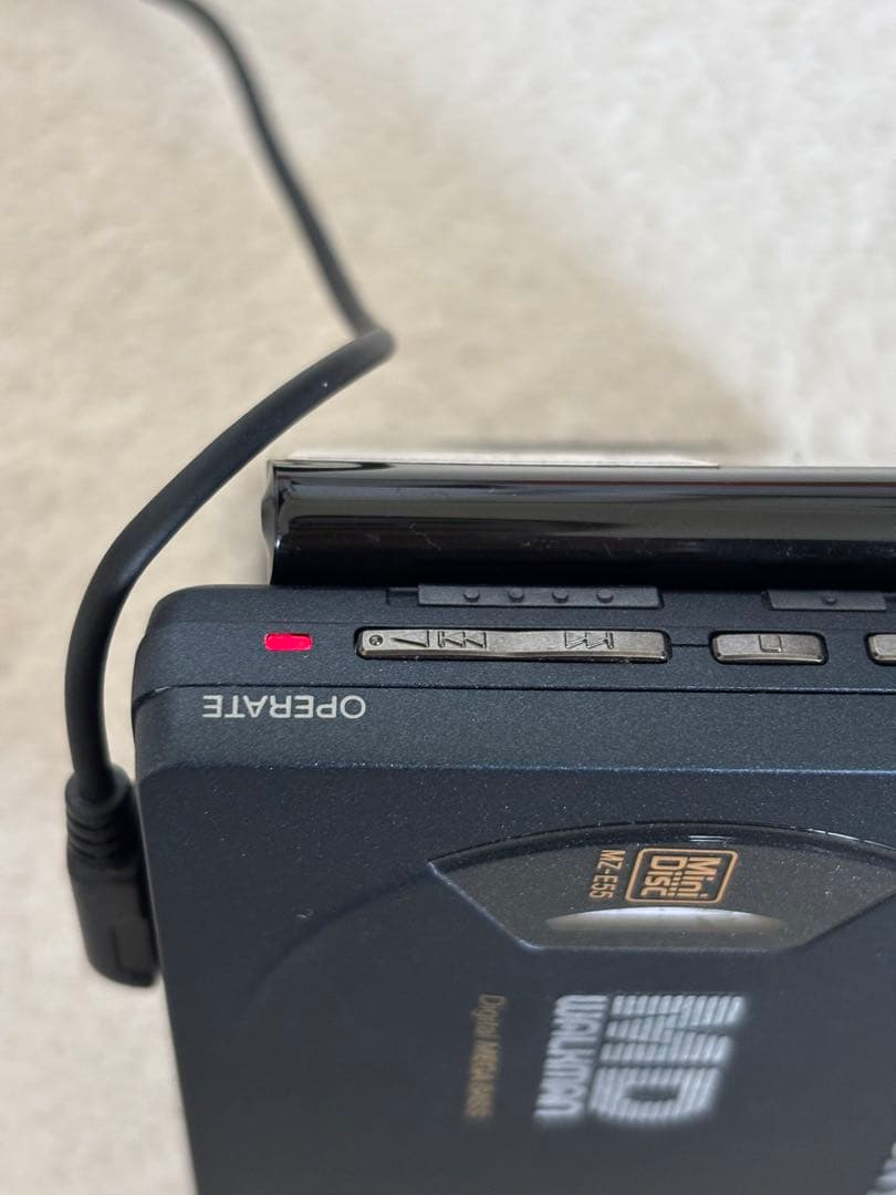 ⭐️美品　動作品⭐️SONY WALKMANポータブルMDプレイヤーMZ – E55