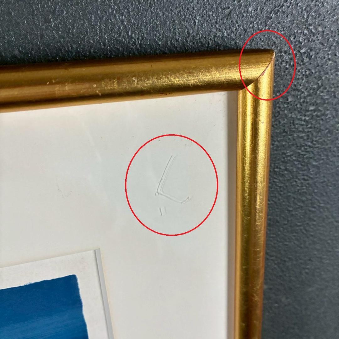 ベルナール・カトラン「ライラック」リトグラフ 直筆サイン入 作品証明書有