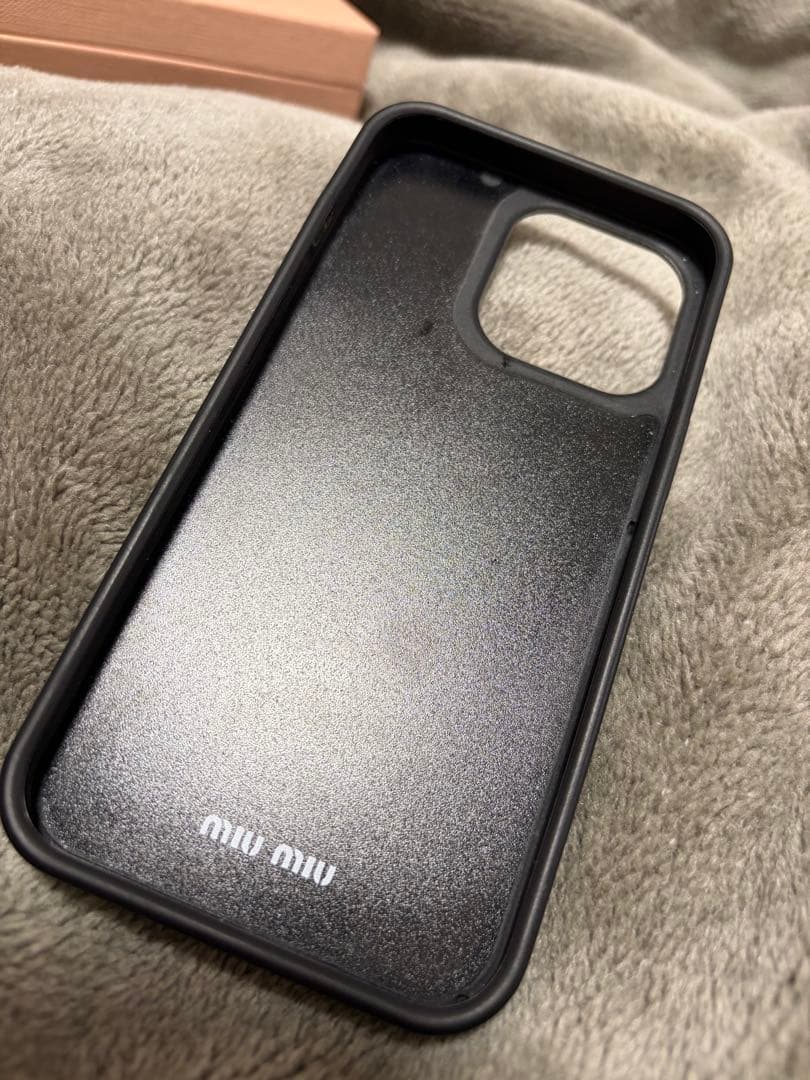 正規品 MIU MIU iPhone用ケース ピンク