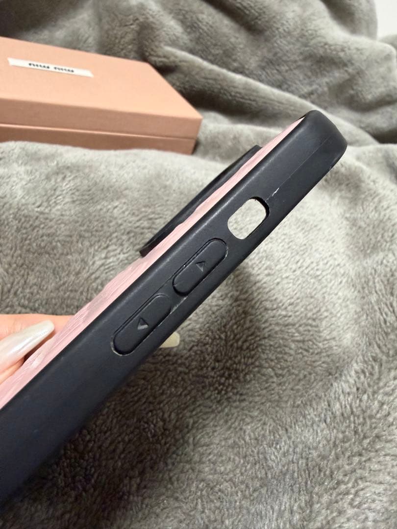 正規品 MIU MIU iPhone用ケース ピンク