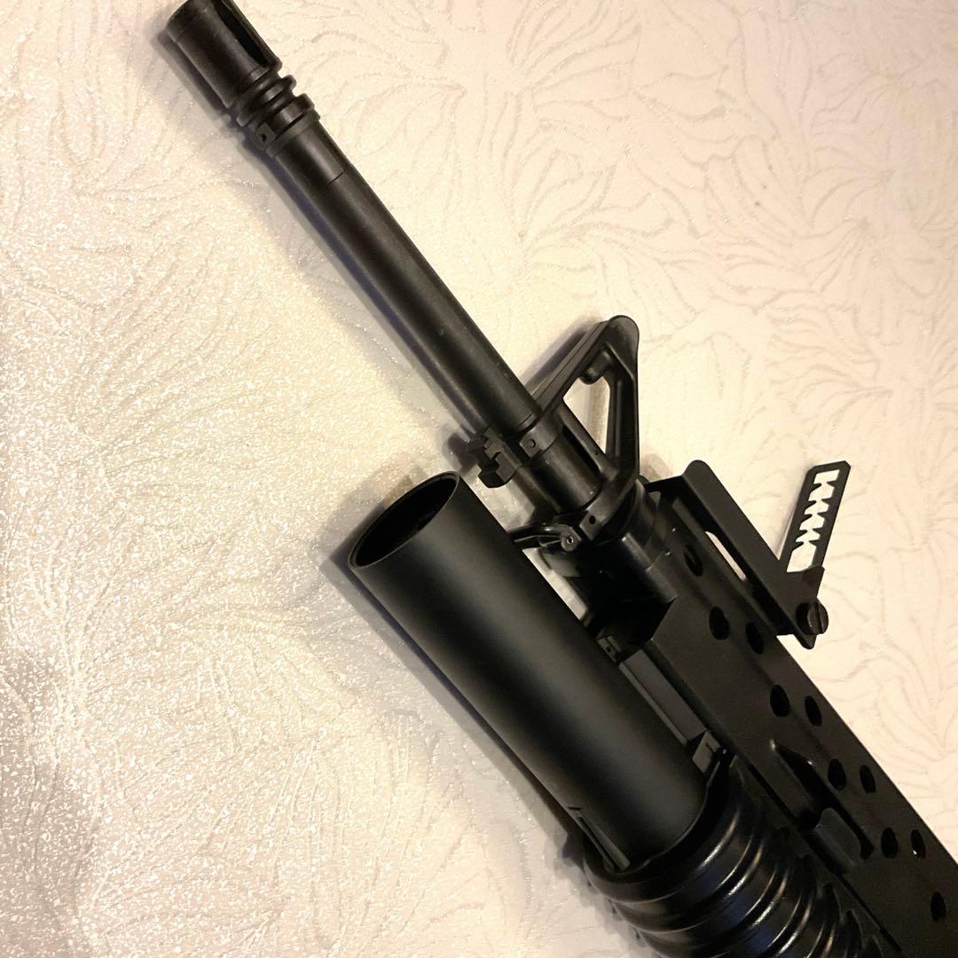 東京マルイ純正M203ショットガン3発同時発射＋M16A2フロント