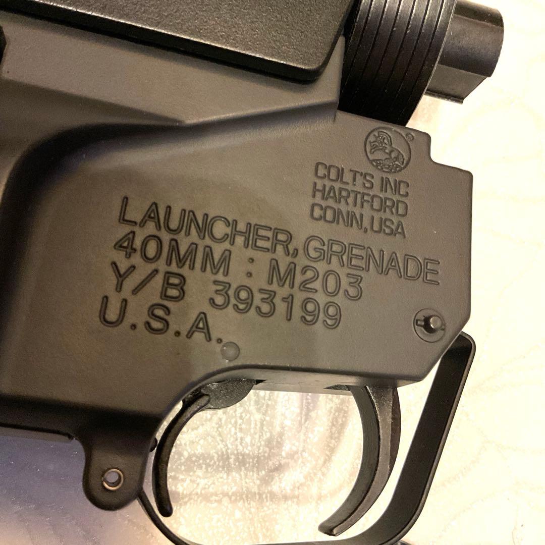 東京マルイ純正M203ショットガン3発同時発射＋M16A2フロント