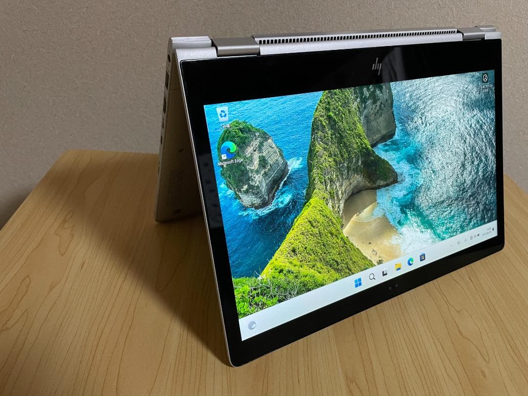 Win11 Pro 最新バージョン25H2 回転2in1ノート i5 HP