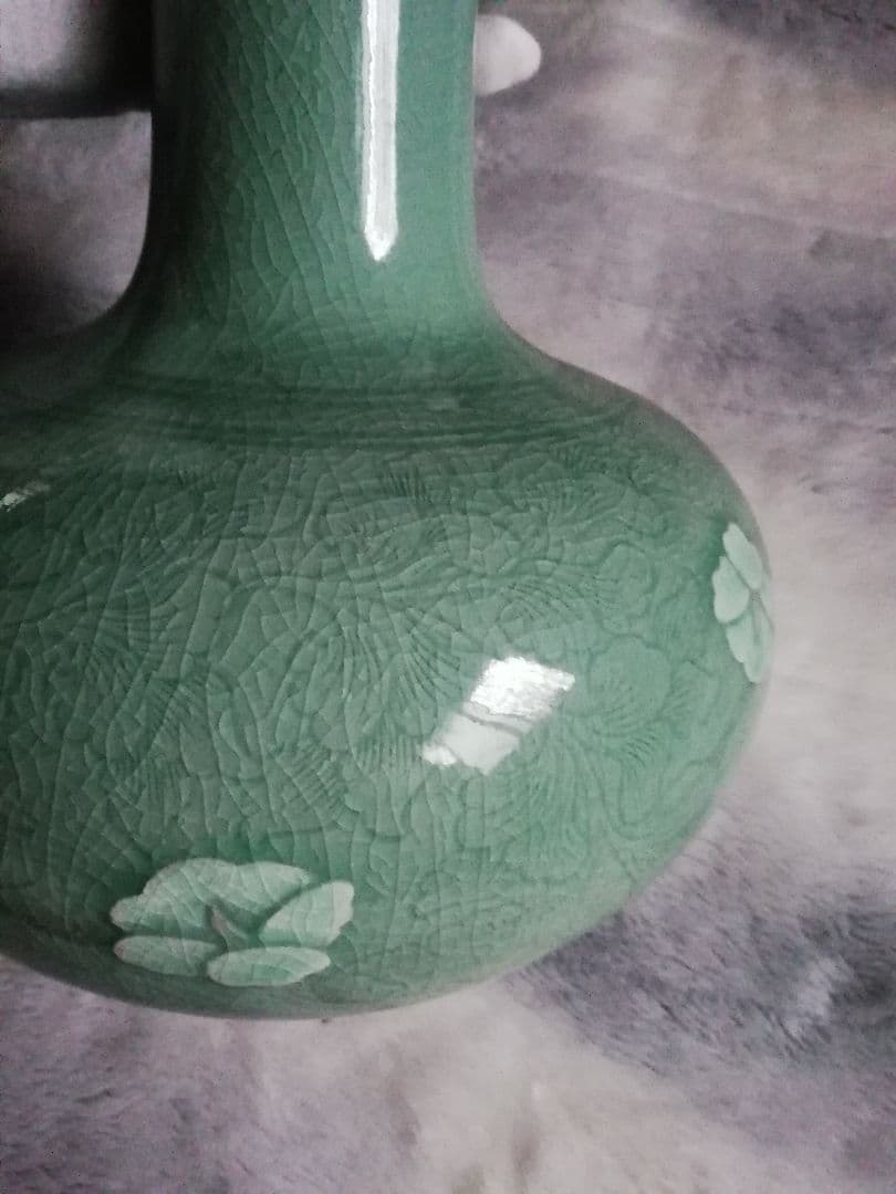 高麗磁器（青磁）花瓶