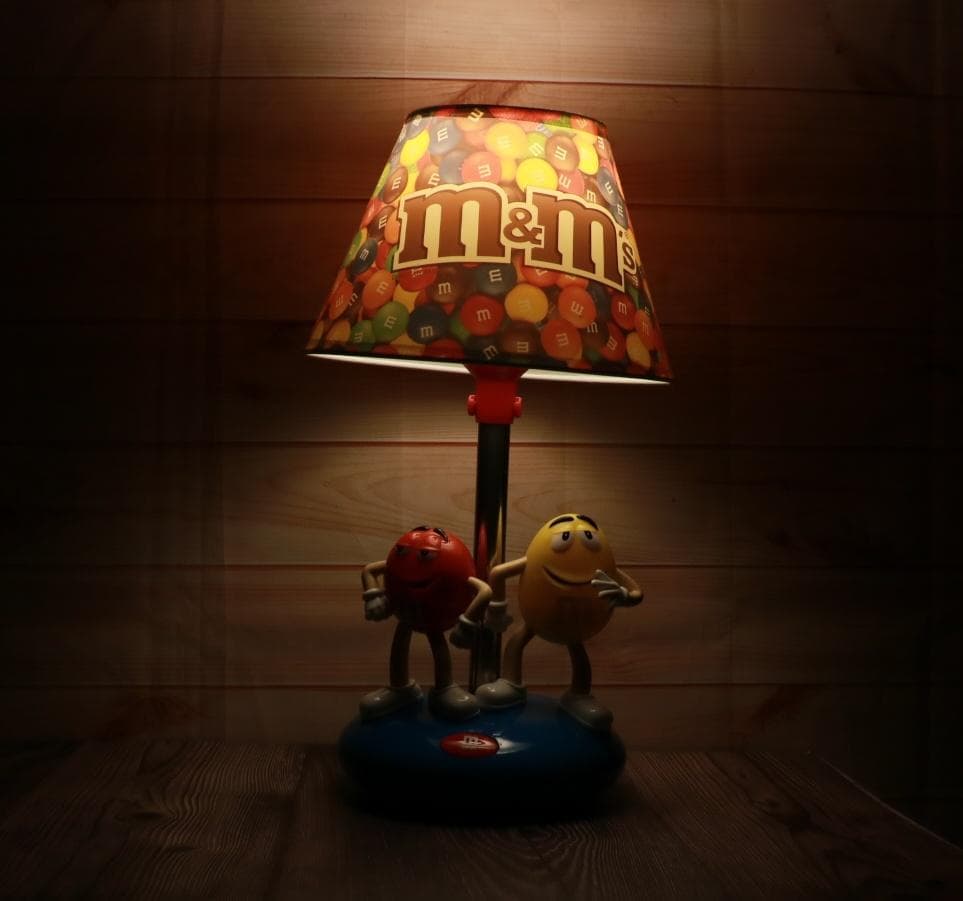 【ヴィンテージ】　M&Ms　テーブルランプ　スタンドランプ　激レア