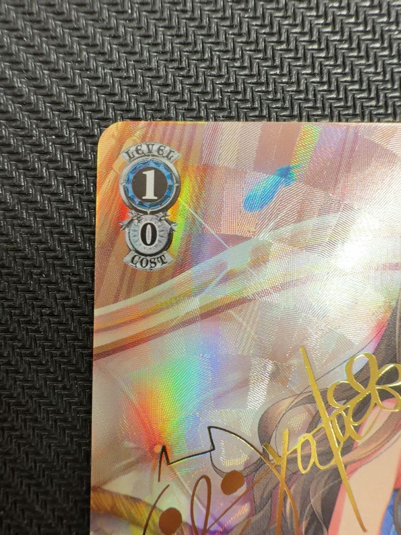 ヴァイスシュヴァルツ エターナルブルーム 渋谷凛 SP サイン