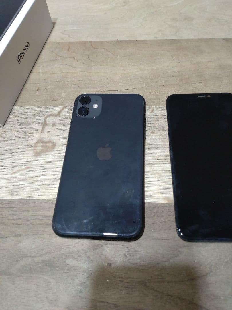 iPhone11/128G/ブラック/SIMフリー/ジャンク/新品バッテリー