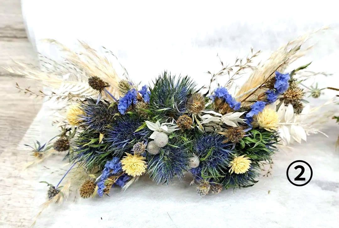 Kzmページ★オーダー ミニスワッグ ドライフラワーディスプレイ