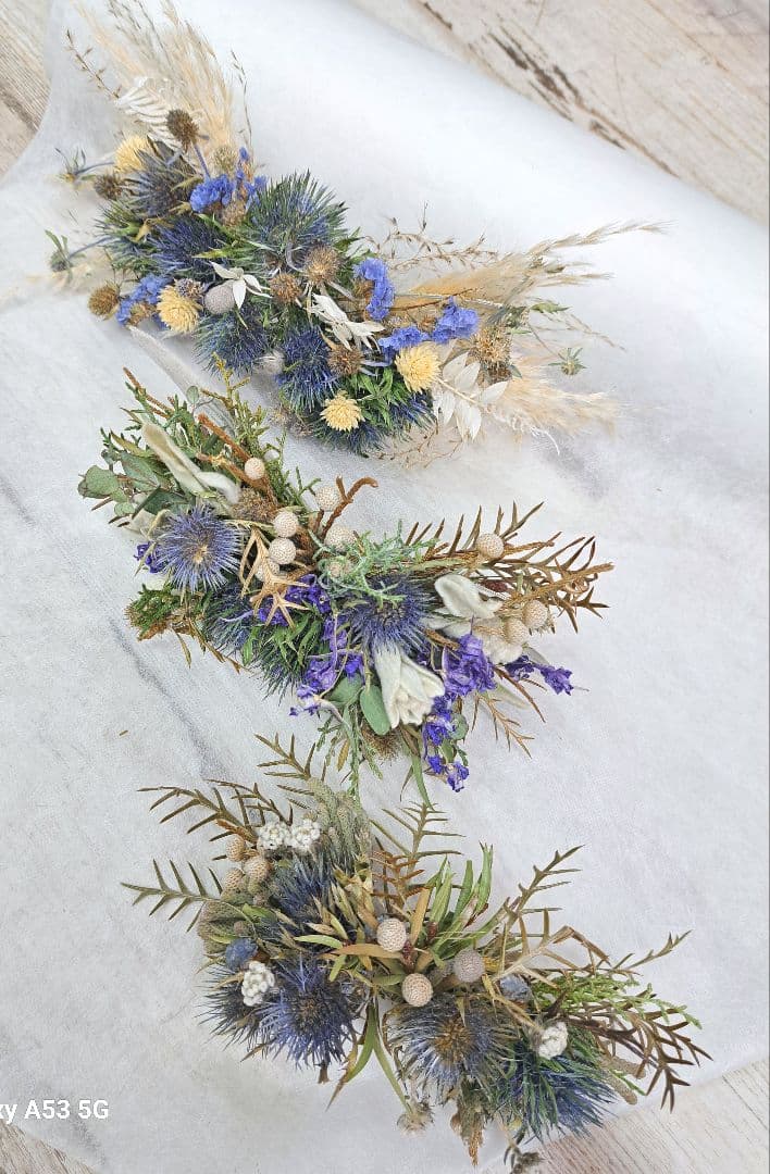 Kzmページ★オーダー ミニスワッグ ドライフラワーディスプレイ