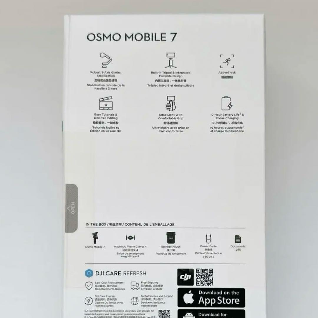 DJI Osmo Mobile 7 スマホ ジンバル スタビライザー　保証付き
