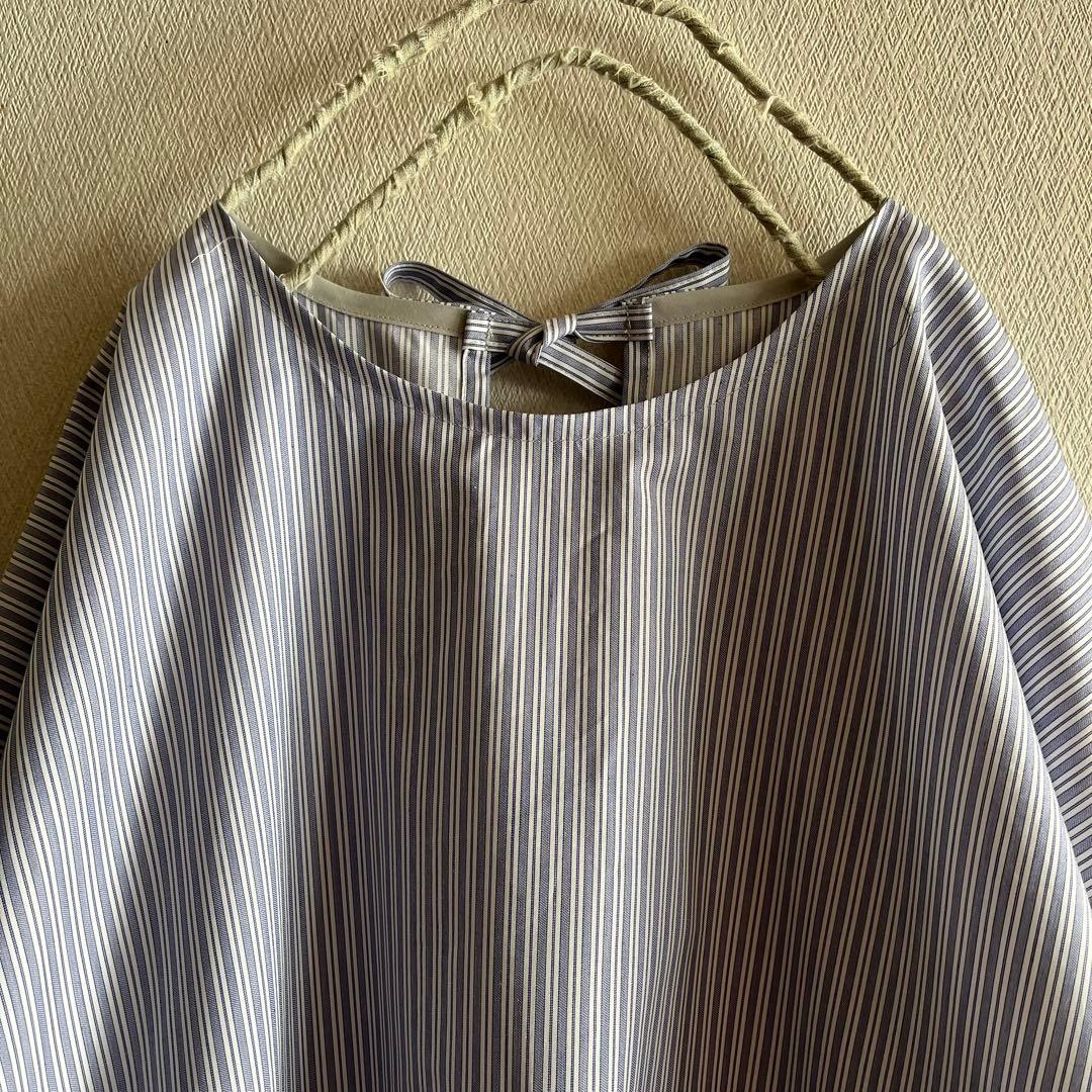 #25006 ハルソラタン　綿100% ハルソラタンかっぽう着　Yシャツ地