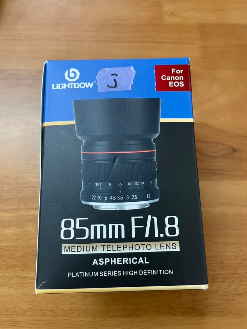 Lightdow for Canon EFレンズ 85mm F1.8