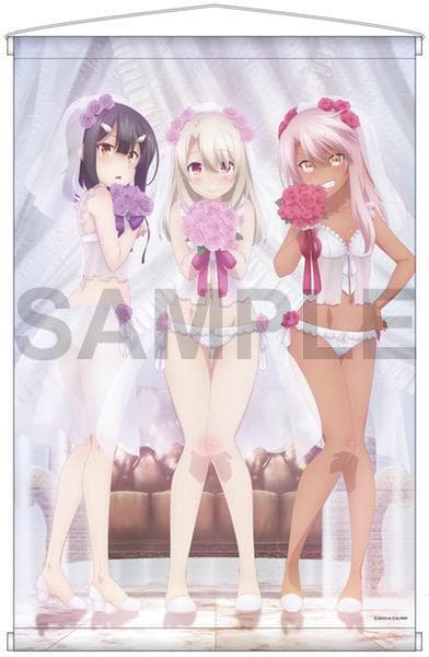 プリズマ☆イリヤ　劇場版限定　描き下ろしB2タペストリー　イリヤ＆美遊＆クロエ