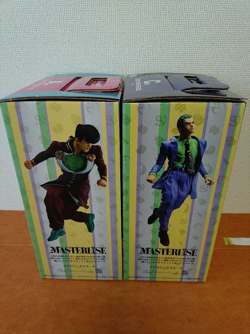 ジョジョ一番くじ A賞 東方仗助 ＆C賞川尻浩作 　フィギュア