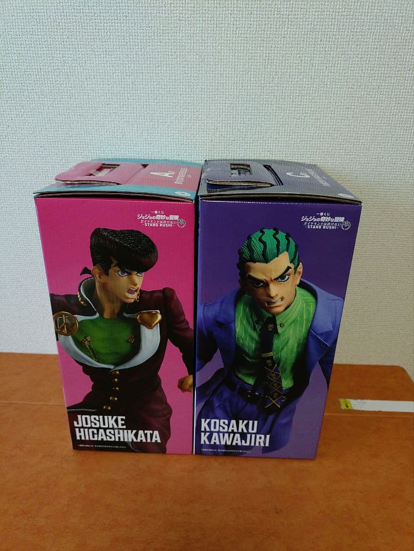 ジョジョ一番くじ A賞 東方仗助 ＆C賞川尻浩作 　フィギュア