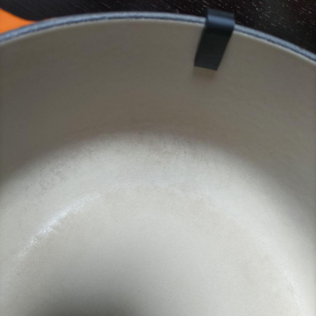 LE CREUSET オレンジ 両手鍋 20