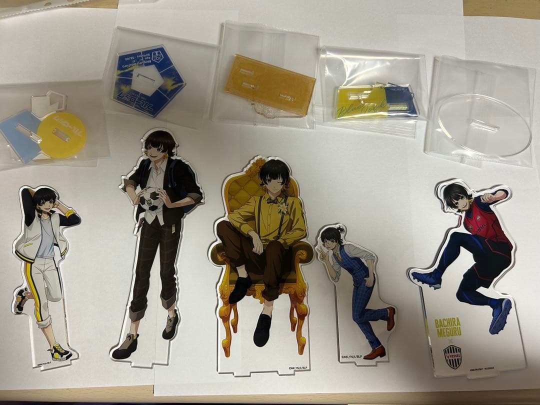 ブルーロック 蜂楽 廻 アクリルスタンド 25点まとめ売り