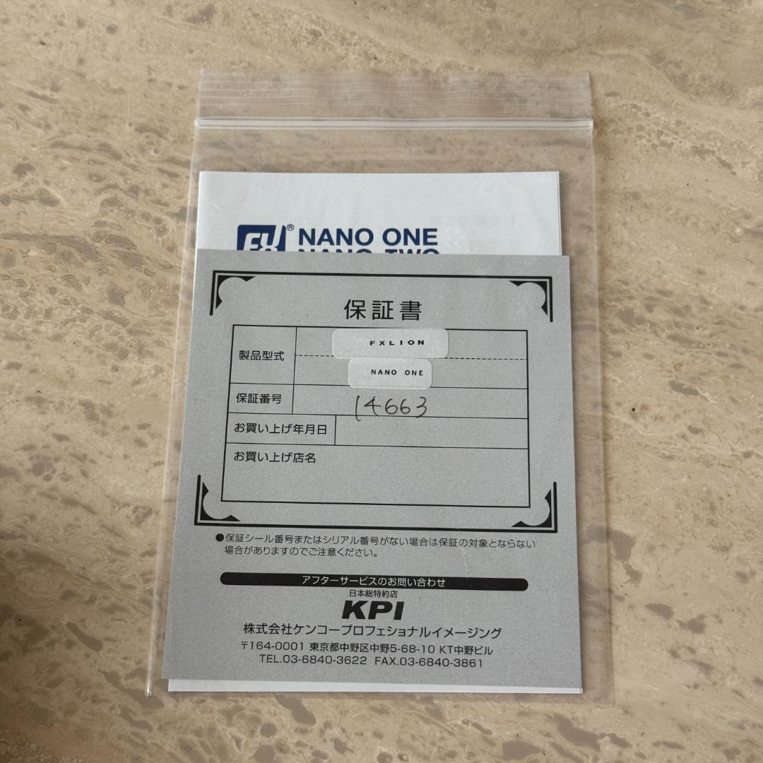 デジタルカメラ FXLION NANO ONE