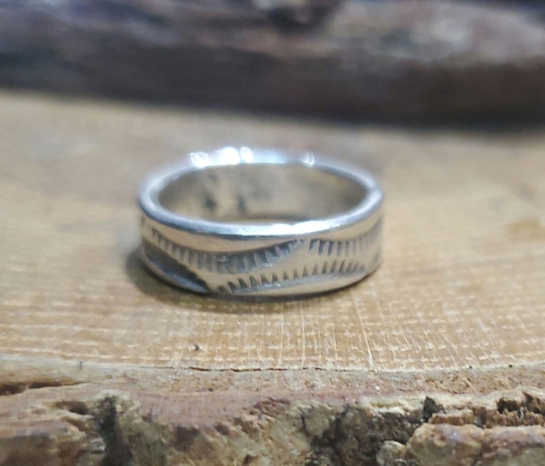 MS-59平打スタンプワークリング！夫婦イーグルスタンプ！