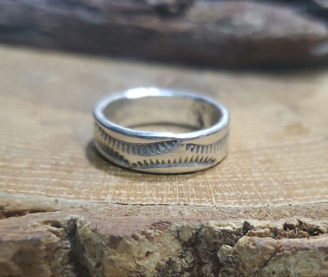 MS-59平打スタンプワークリング！夫婦イーグルスタンプ！