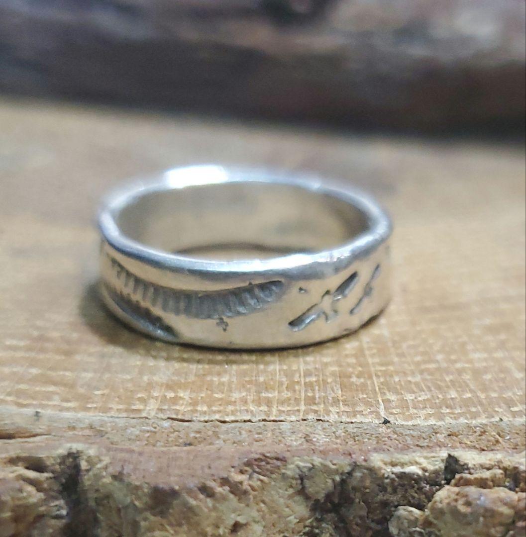 MS-59平打スタンプワークリング！夫婦イーグルスタンプ！