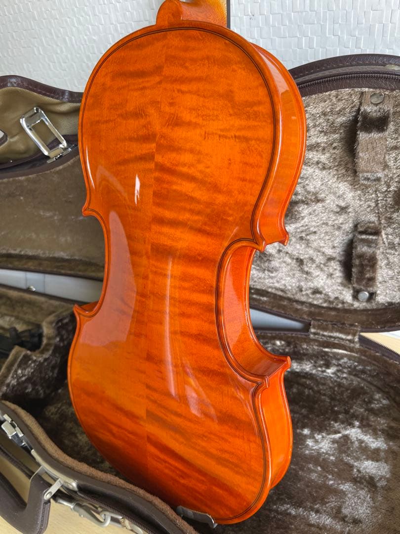 マツオ商会 Pino ピノ 15V 虎杢 バイオリン 虎目 3/4 1997