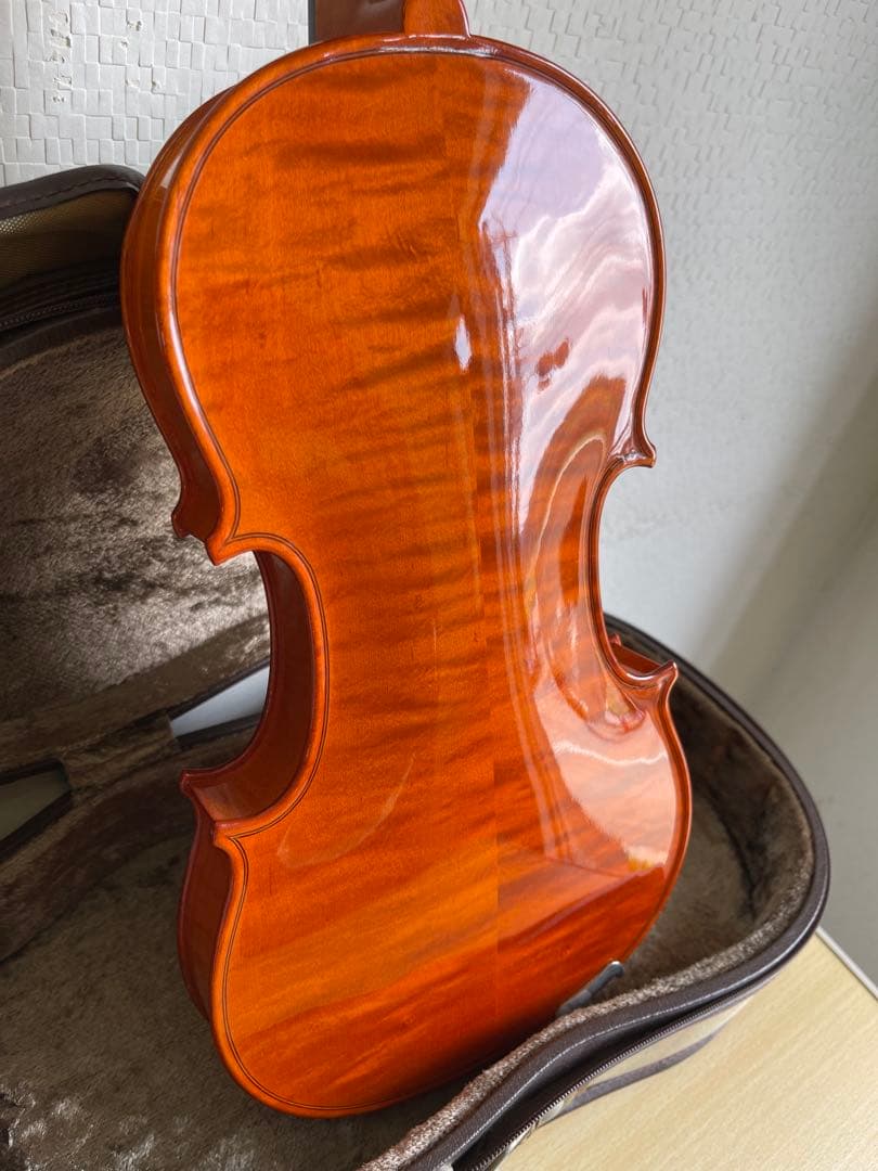 マツオ商会 Pino ピノ 15V 虎杢 バイオリン 虎目 3/4 1997
