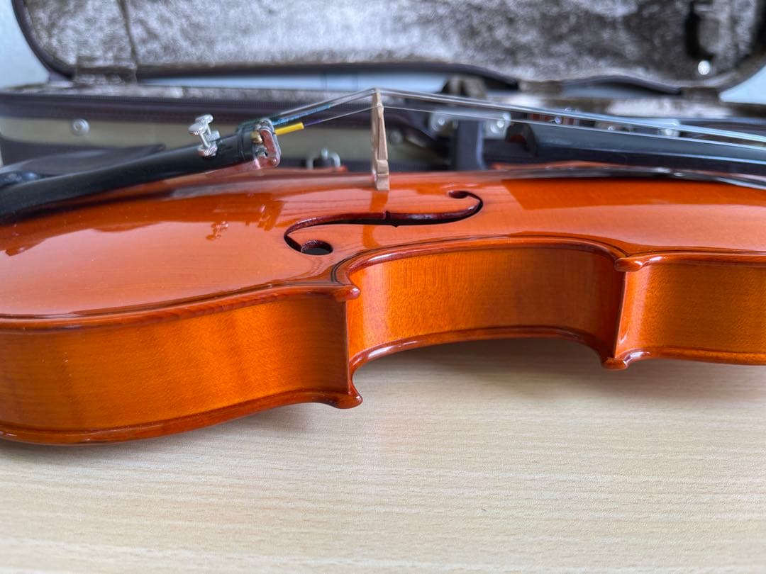 マツオ商会 Pino ピノ 15V 虎杢 バイオリン 虎目 3/4 1997