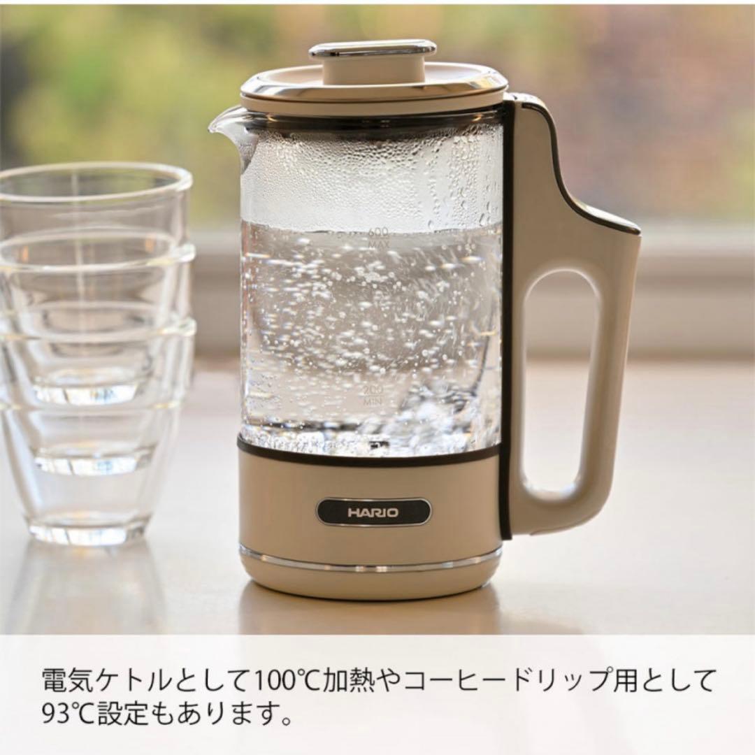 新品　未使用　HARIO Craft Tea Maker ケトル　ホワイト