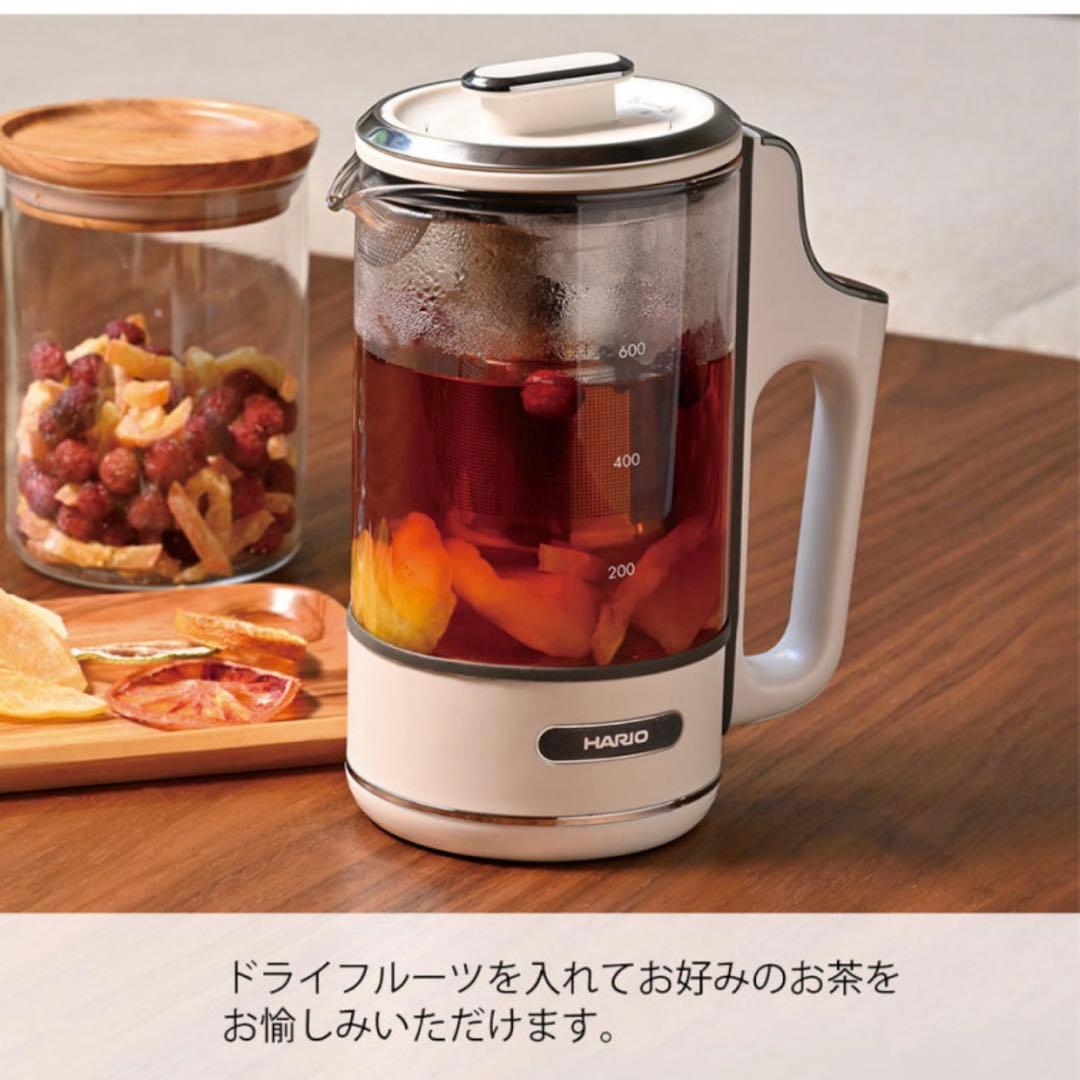 新品　未使用　HARIO Craft Tea Maker ケトル　ホワイト