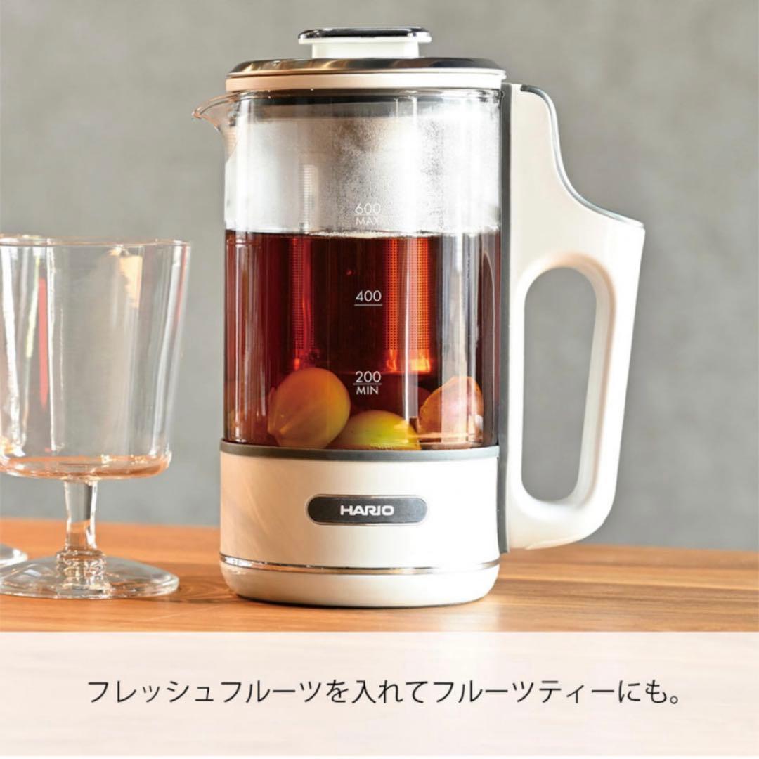 新品　未使用　HARIO Craft Tea Maker ケトル　ホワイト
